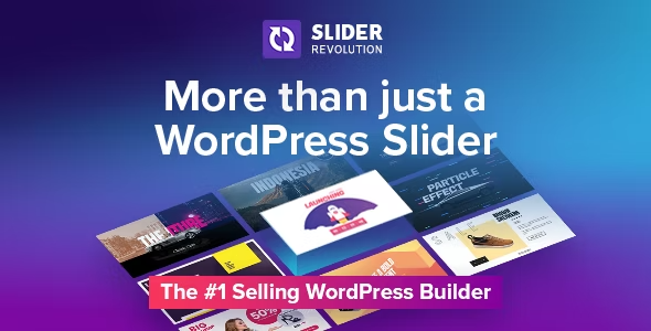 Slider Revolution v6.7.8 – Responsive WordPress Plugin Free Download