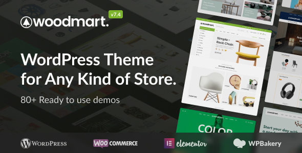 WoodMart v7.5.0 – Responsive WooCommerce WordPress Theme