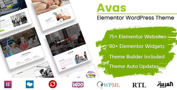 Avas v6.5.2 – Multi-Purpose WordPress Theme Free Download